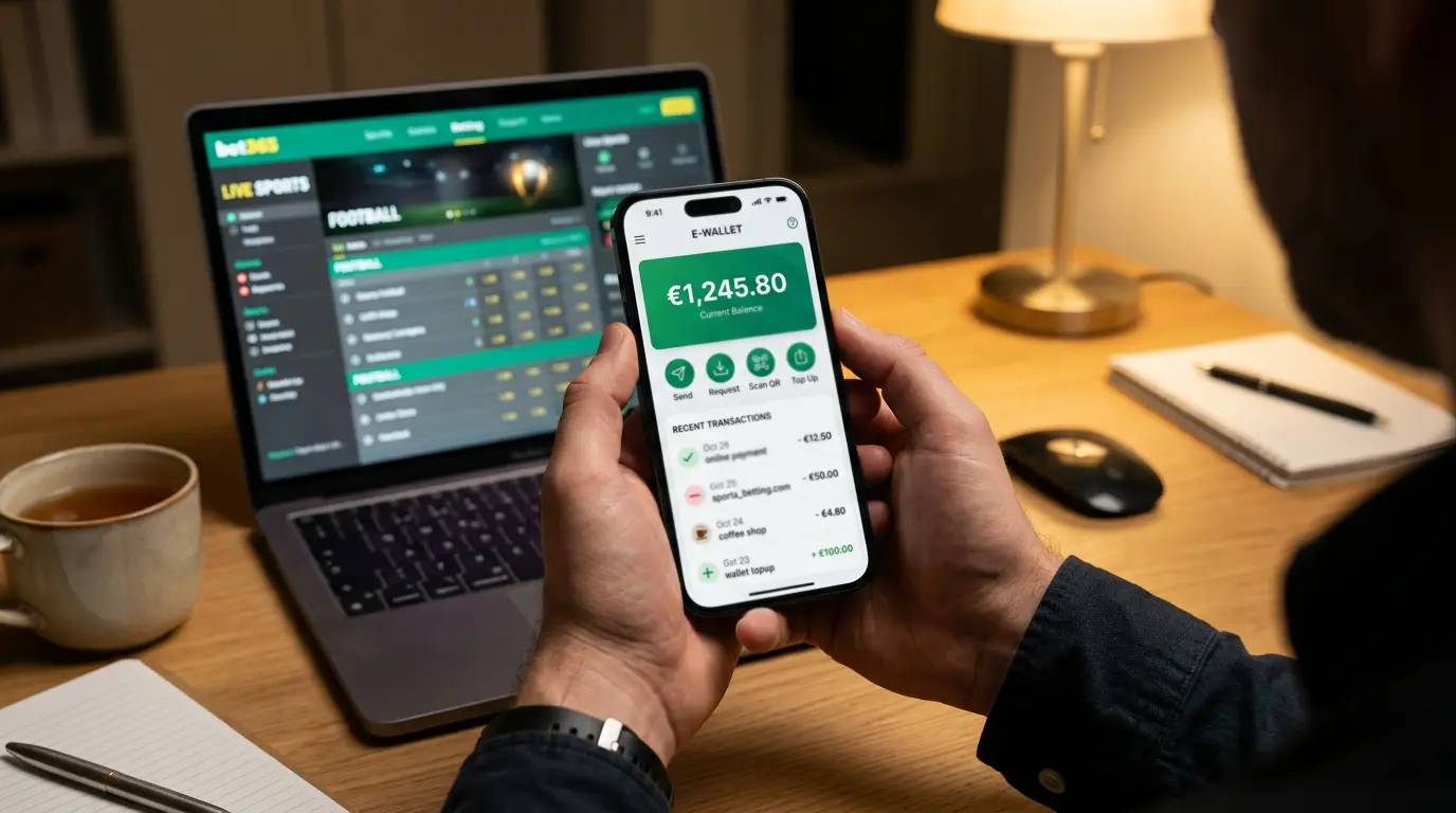 Payz digitale portemonnee: e-wallet interface voor sportweddenschappen